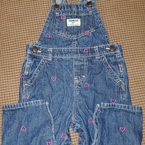 Toddler girls 24M Oshkosh overalls